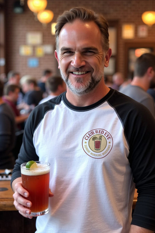 Club Red Eye 3/4 Sleeve Raglan