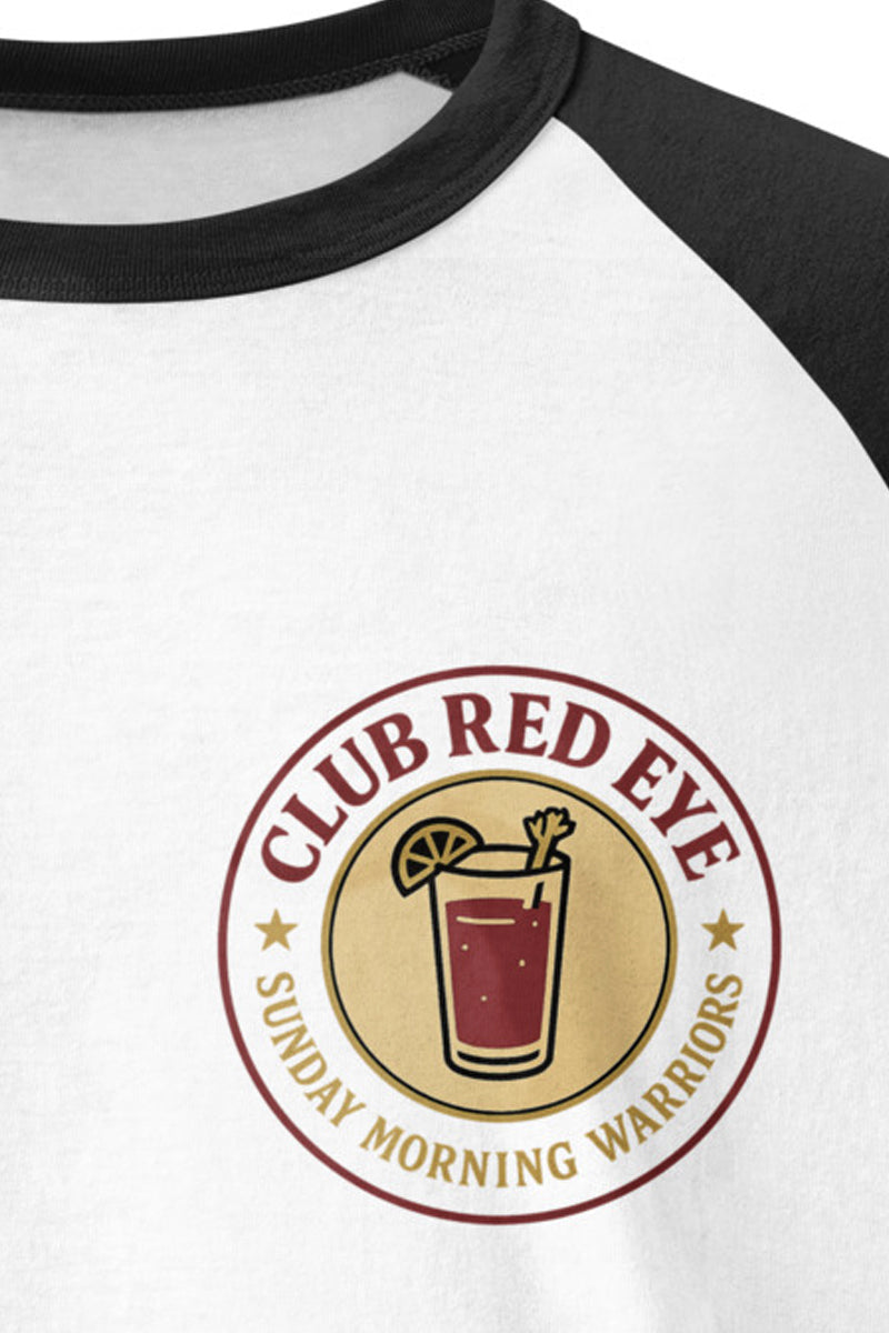 Club Red Eye 3/4 Sleeve Raglan