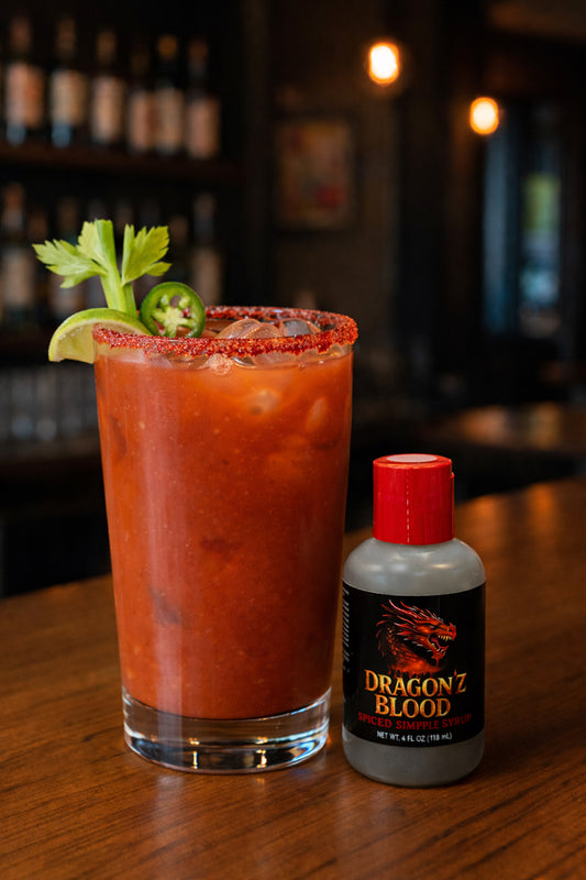 Dragon'z Blood Jalapeno Simple Syrup