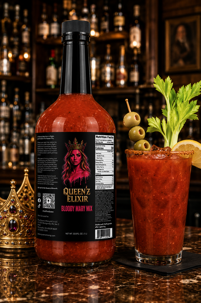 The Queen'z Elixir Bloody Mary Mix – Queen'z Mixing & Co LLC
